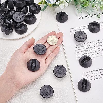 30Pc Self Adhesive Plastic Furniture Sliders AJEW-FH0001-97-1