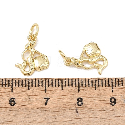 Brass Pendants KK-Z132-03G-03-1