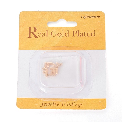 Brass Charms X-KK-S341-50F-1