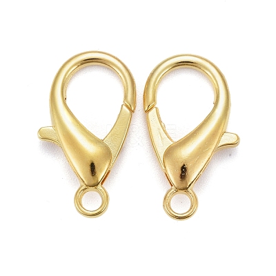 Zinc Alloy Lobster Claw Clasps E107-G-NF-1