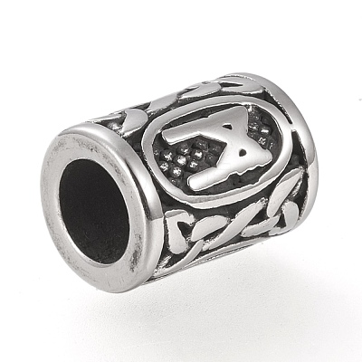 304 Stainless Steel Beads STAS-H460-02AS-1