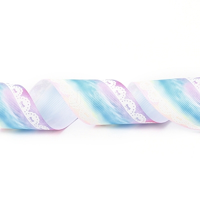 Polyester Printed Grosgrain Ribbon OCOR-I010-06H-1