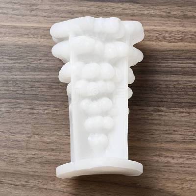 3D Christmas Tree DIY Candle Silicone Molds CAND-B002-13B-1