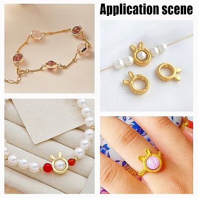 Brass Bead Frame KK-AR0002-87-1