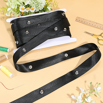 1Pc Cloth with Stainless Steel Wave Fold Curtain Tape FIND-PH0060-17A-1