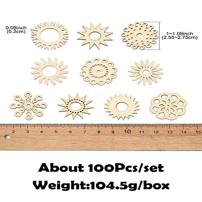 Unfinished Blank Wooden Slices for Painting Arts WOOD-CJC0011-16A-1