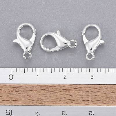 Zinc Alloy Lobster Claw Clasps E105-S-1