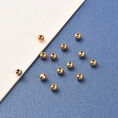 Brass Beads X-KK-F824-101C-G-1