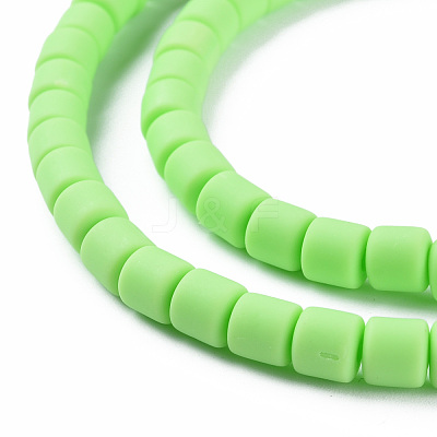 Polymer Clay Bead Strands CLAY-T001-C60-1