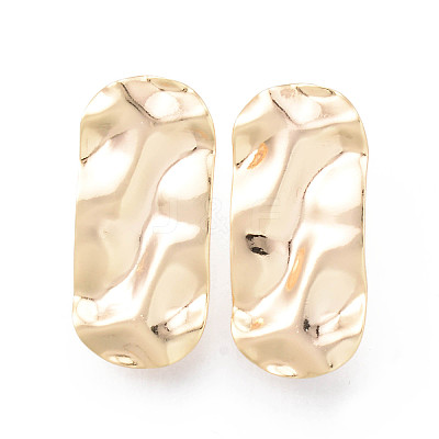 Brass Stud Earrings Findings X-KK-R116-014-NF-1