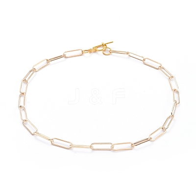 Chain Necklaces NJEW-JN02759-02-1
