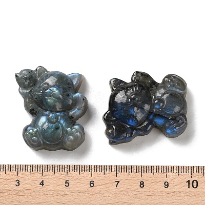 Natural Labradorite Cabochons G-I368-B09-1