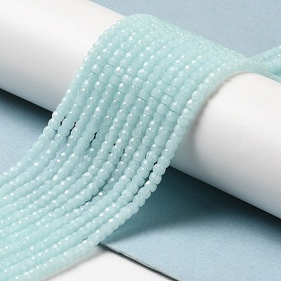 Synthetic Luminous Stone Beads Strands G-C086-01A-01-1