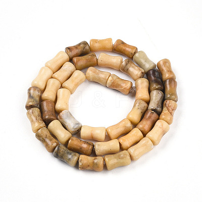 Natural Yellow Opal Beads Strands G-T140-86C-1
