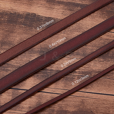 Flat Leather Jewelry Cord WL-GF0001-06B-02-1