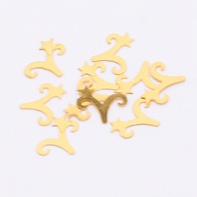 Brass Cabochons KK-WH0034-54G-07-1