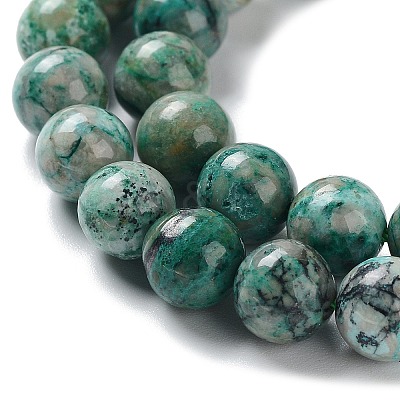 Natural Chrysocolla Beads Strands G-C093-A01-02-1