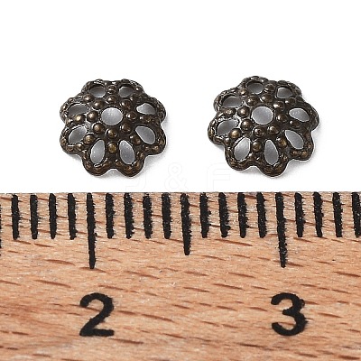 Brass Bead Caps EC134-AB-1