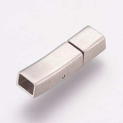 Tarnish Resistant 304 Stainless Steel Bayonet Clasps STAS-K145-16P-1