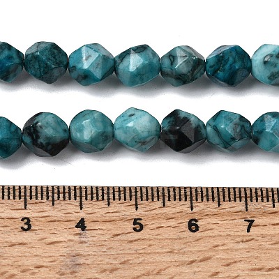 Natural Map Stone Beads Strands G-Z119-A23-02-1