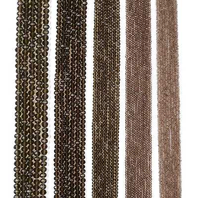 Glass Beads Strands EGLA-A034-T10mm-D16-1