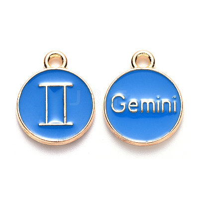 Alloy Enamel Pendants LS-ENAM-S124-01B-02I-1