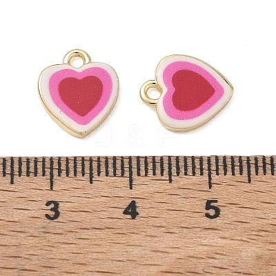 Brass & Enamel Pendants KK-CBAD360-07G-01-1