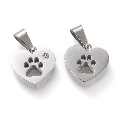 304 Stainless Steel Charms STAS-F253-19P-1