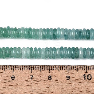 Dyed Natural White Jade Beads Strands G-T142-6mm-05E-1