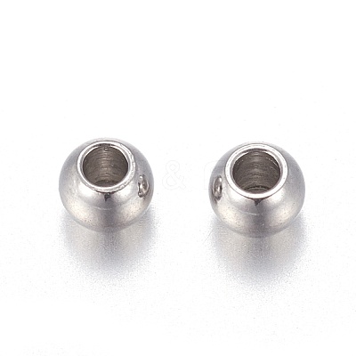 Tarnish Resistant 202 Stainless Steel Beads STAS-F170-07P-A-1