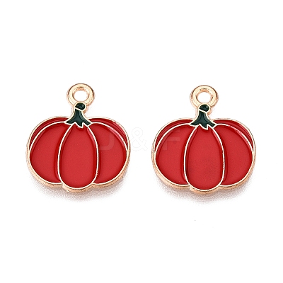 Thanksgiving Day Theme Alloy Enamel Pendants LS-ENAM-T020-35M-1