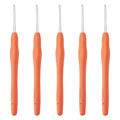 TPR Handle Aluminum Crochet Hook Needles TOOL-TA0001-13F-1