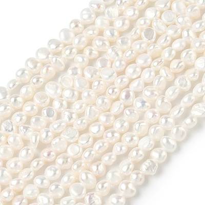 Natural Cultured Freshwater Pearl Beads Strands PEAR-C004-09A-1