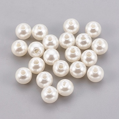 ABS Plastic Imitation Pearl Beads KY-G009-18mm-02-1