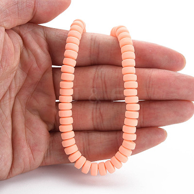 Handmade Polymer Clay Beads Strands CLAY-N008-35-1