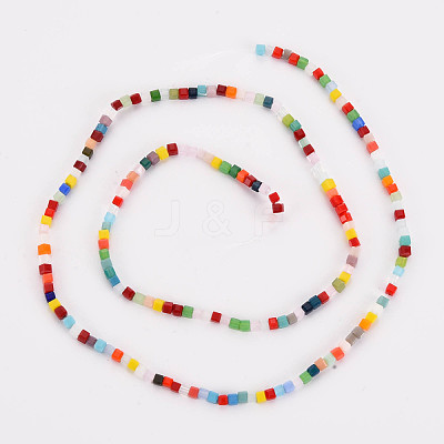 Glass Beads Strands GLAA-T006-08-1