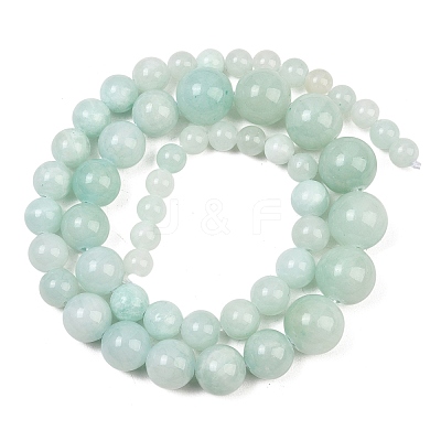 Natural Mashan Jade Graduated Beads Strands GG-CBA2AE1-A08-K-1