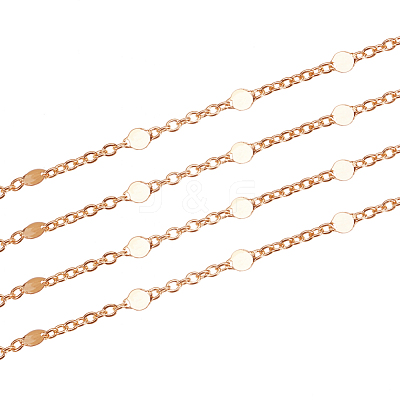 3.28 Feet Brass Link Chains X-CHC-T007-02G-1