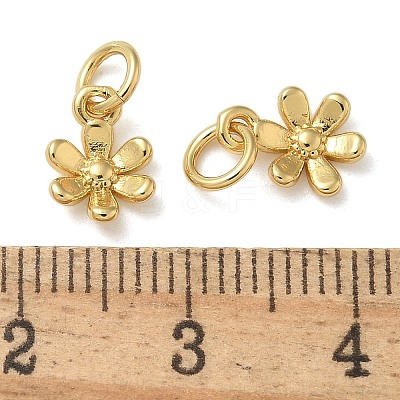 Rack Plating Brass Pendants KK-K392-51G-1