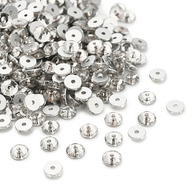 Faceted Transparent Glass Beads GLAA-P075-01D-01-1