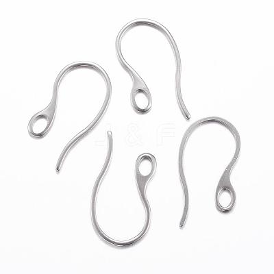 Tarnish Resistant 304 Stainless Steel Earring Hooks X-STAS-H383-28P-1