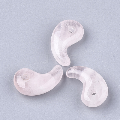 Natural Rose Quartz Pendants G-S294-07D-1
