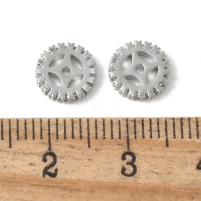 Brass Micro Pave Cubic Zirconia Beads KK-D324-11P-03-1