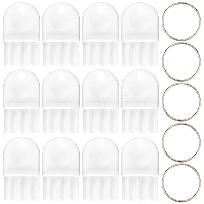 18 Bags ABS Plastic Toilet Paper Dispenser AJEW-CN0006-69-1