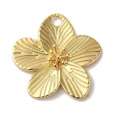 Rack Plating Brass Pendants X-KK-A229-12G-1