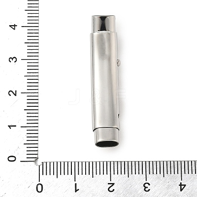304 Stainless Steel Bayonet Clasps STAS-Z147-29P-01-1