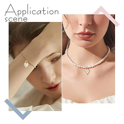6Pcs Brass Micro Pave Cubic Zirconia Pendants KK-BBC0003-19-1