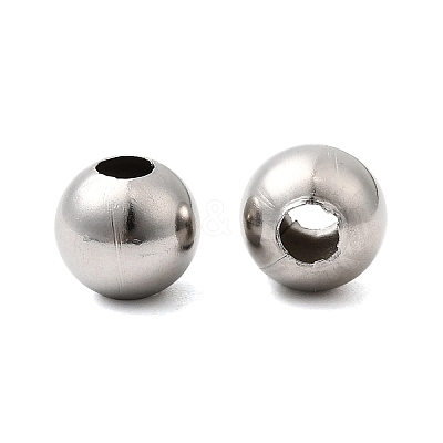 Tarnish Resistant Stainless Steel Beads X-STAS-R032-8mm-1