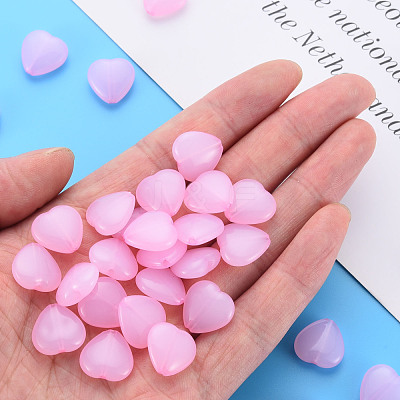 Transparent Acrylic Beads TACR-S154-54E-10-1