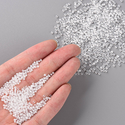 11/0 FGB Grade A Transparent Glass Seed Beads X-SEED-N001-F-238-1